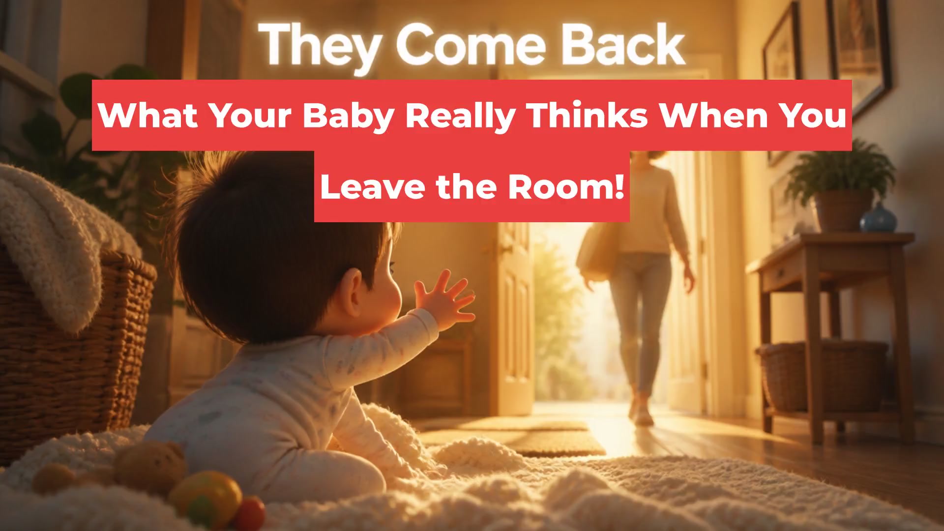 What Your Baby Really Thinks When You Leave the Room!