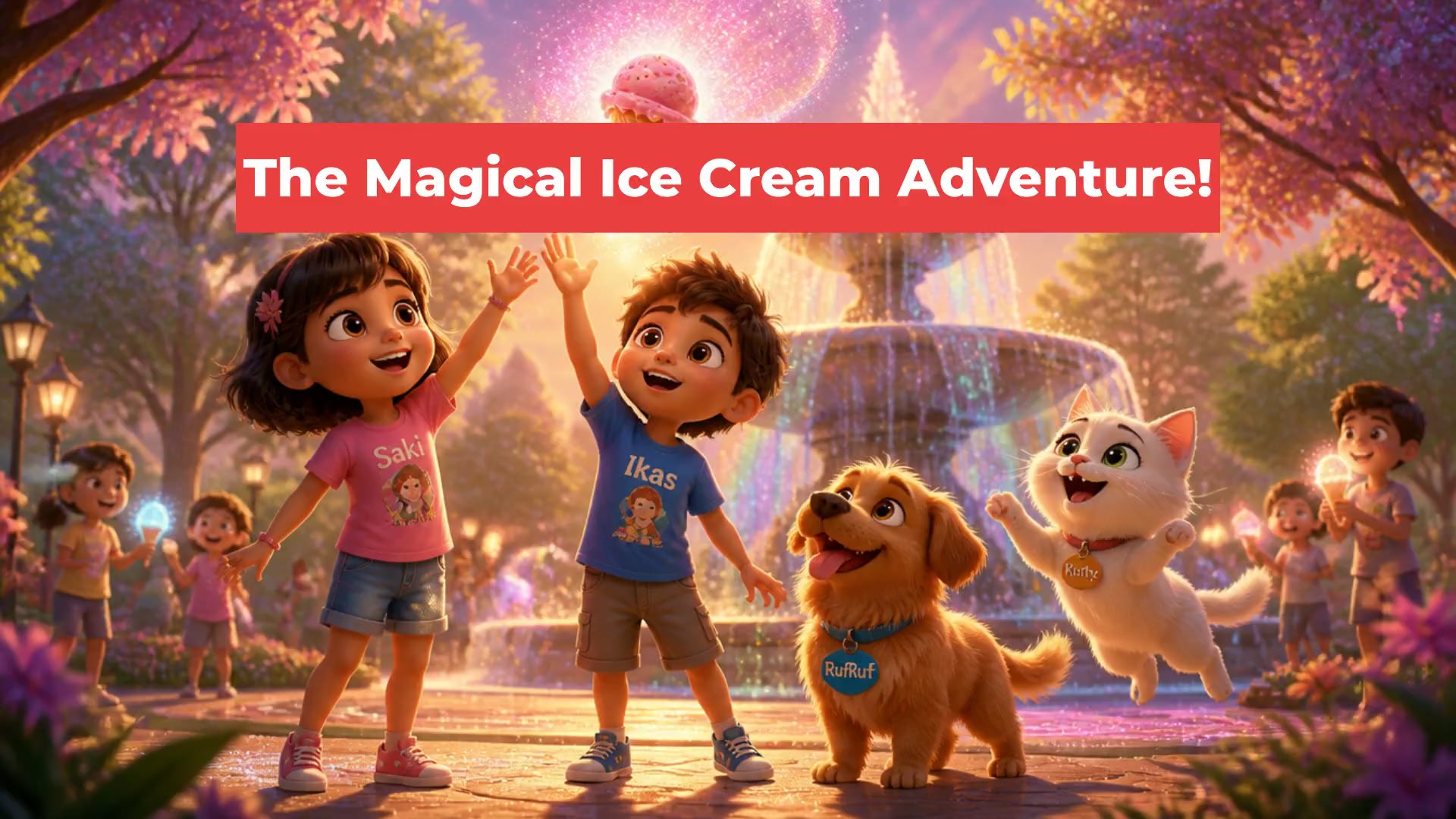 The Magical Ice Cream Adventure!