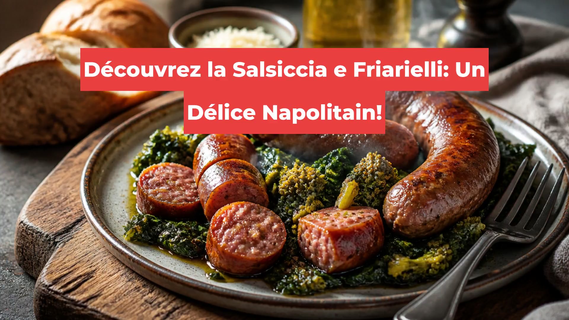 Découvrez la Salsiccia e Friarielli: Un Délice Napolitain!
