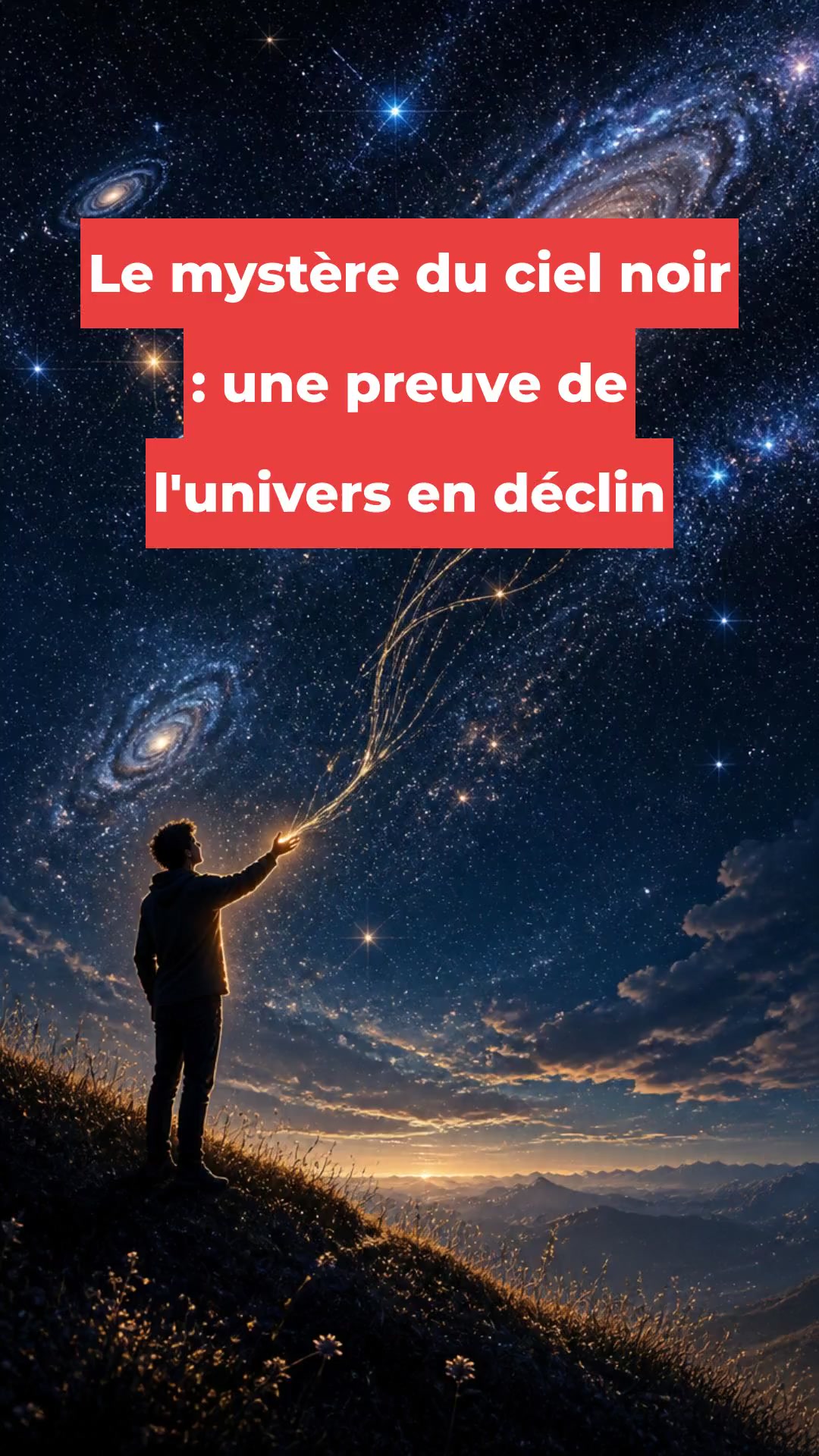 Le mystère du ciel noir : une preuve de l'univers en déclin