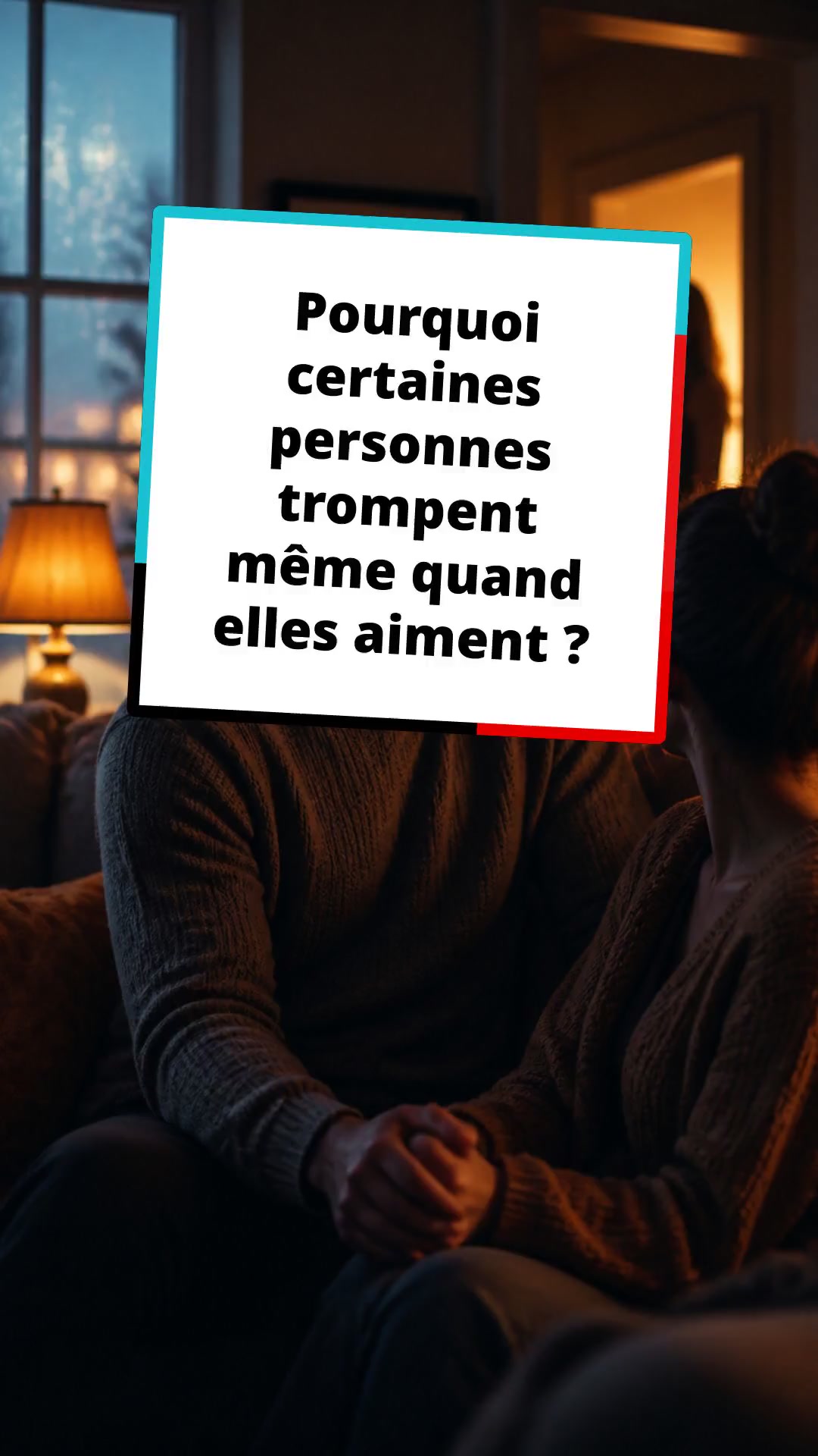 Pourquoi tromper peut ne pas signifier un manque d'amour