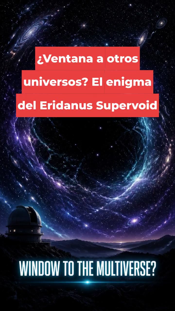 ¿Ventana a otros universos? El enigma del Eridanus Supervoid