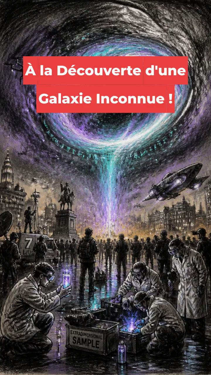 À la Découverte d'une Galaxie Inconnue !