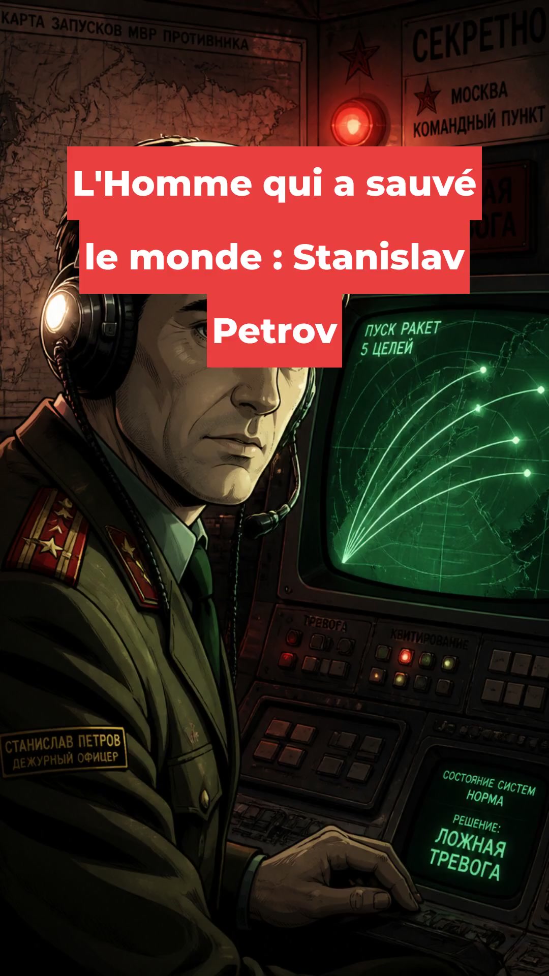 L'Homme qui a sauvé le monde : Stanislav Petrov