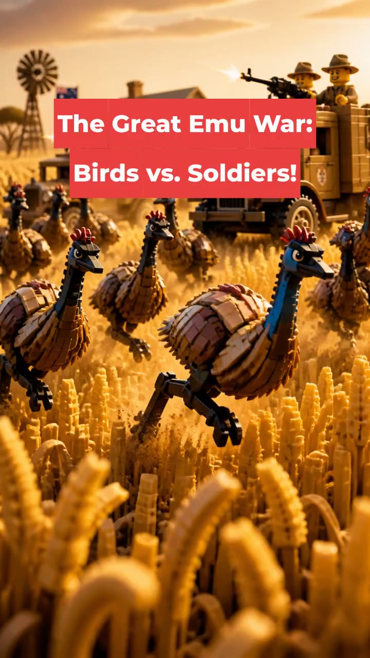 The Great Emu War: Birds vs. Soldiers!
