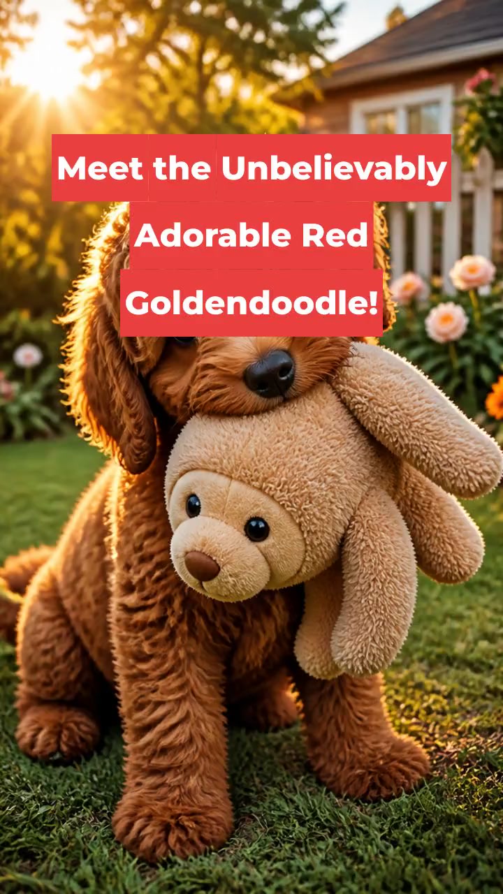 Meet the Unbelievably Adorable Red Goldendoodle!