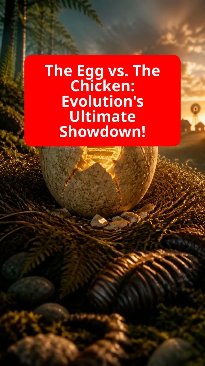 The Egg vs. The Chicken: Evolution's Ultimate Showdown!