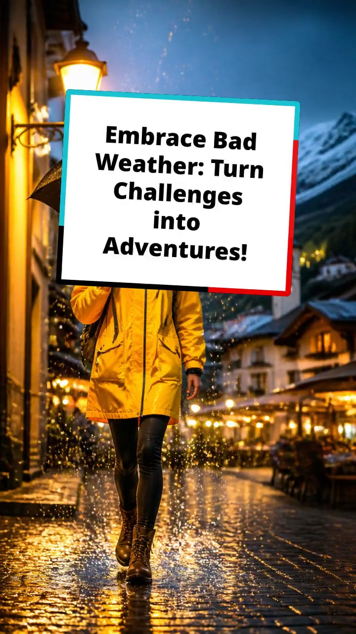 Embrace Bad Weather: Turn Challenges into Adventures!