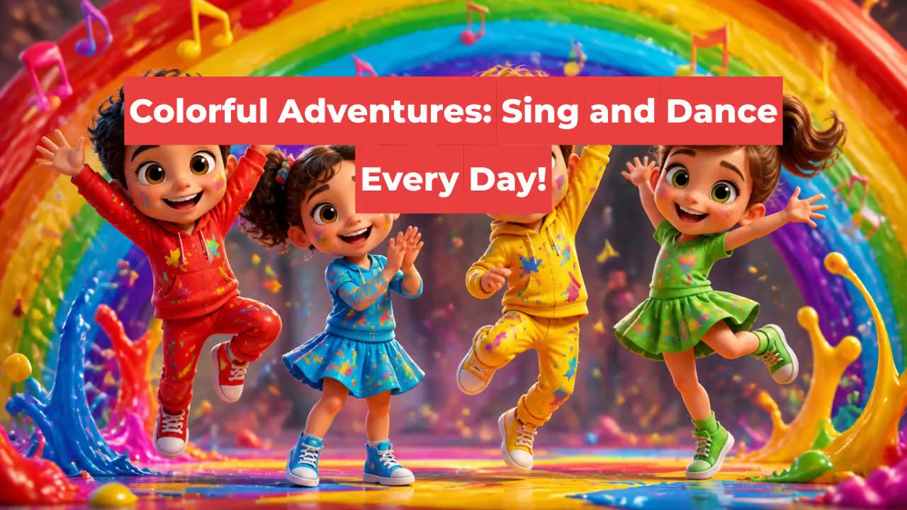 Colorful Adventures: Sing and Dance Every Day!