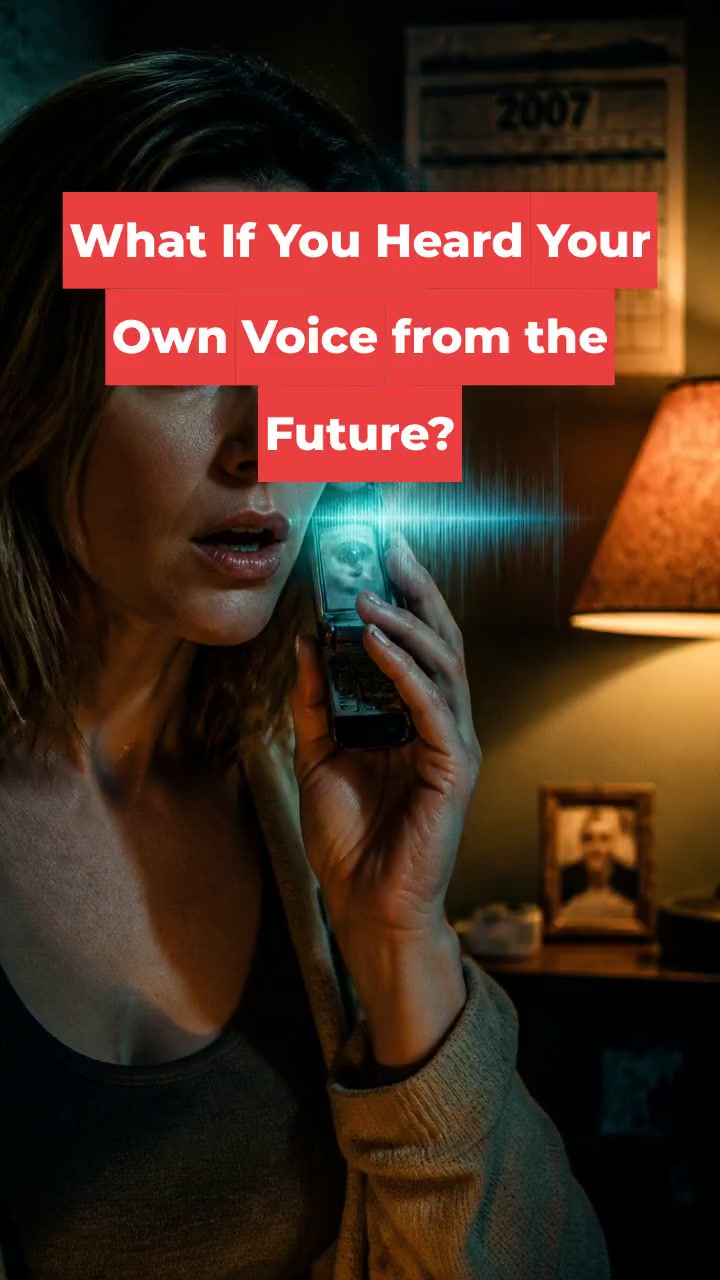What If You Heard Your Own Voice from the Future?