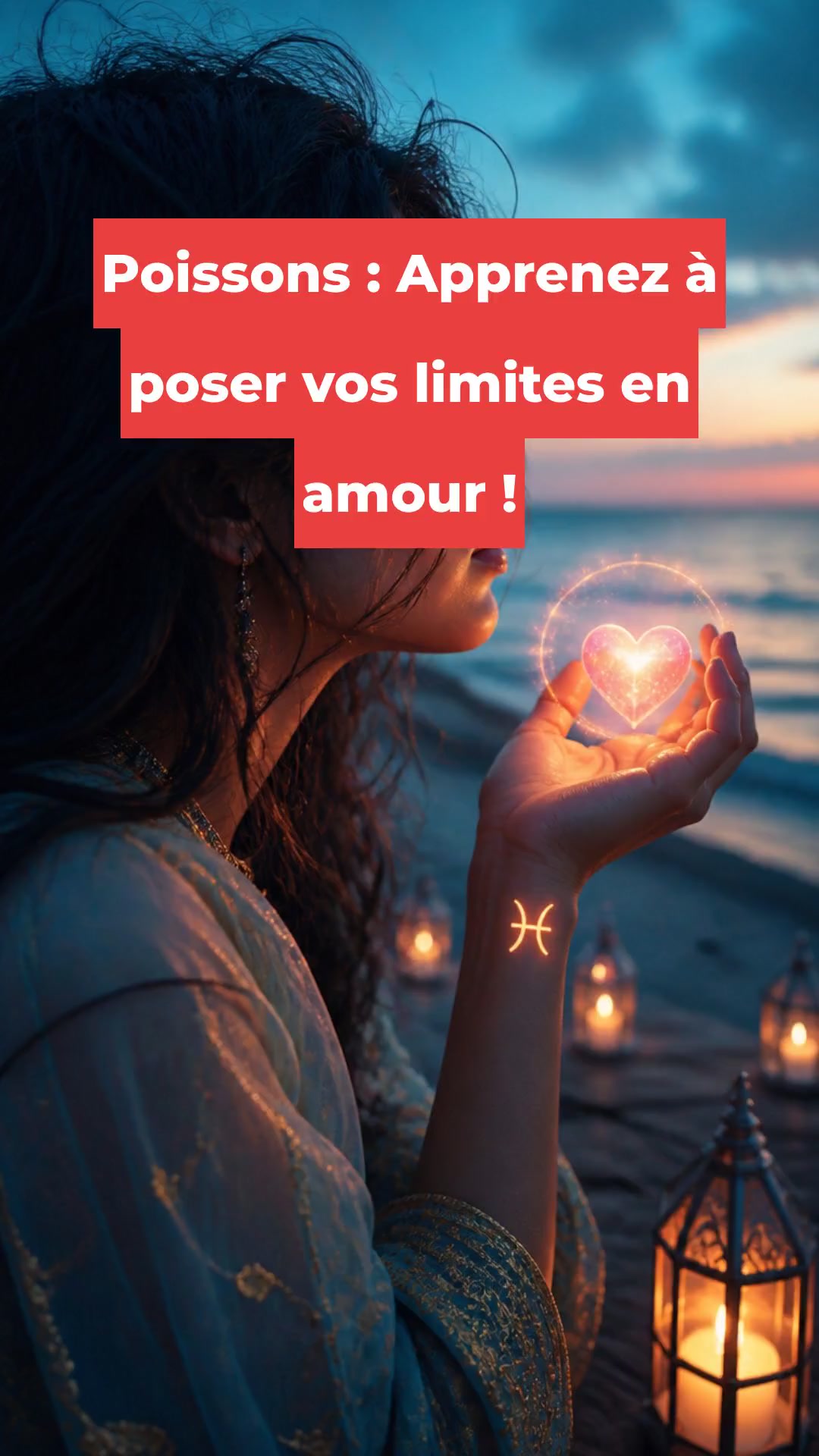 Poissons : Apprenez à poser vos limites en amour !