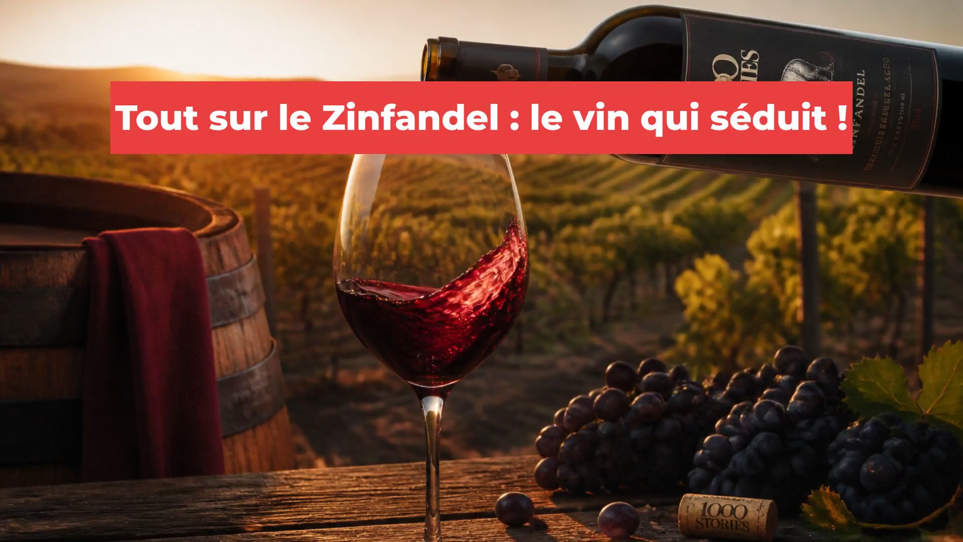 Tout sur le Zinfandel : le vin qui séduit !