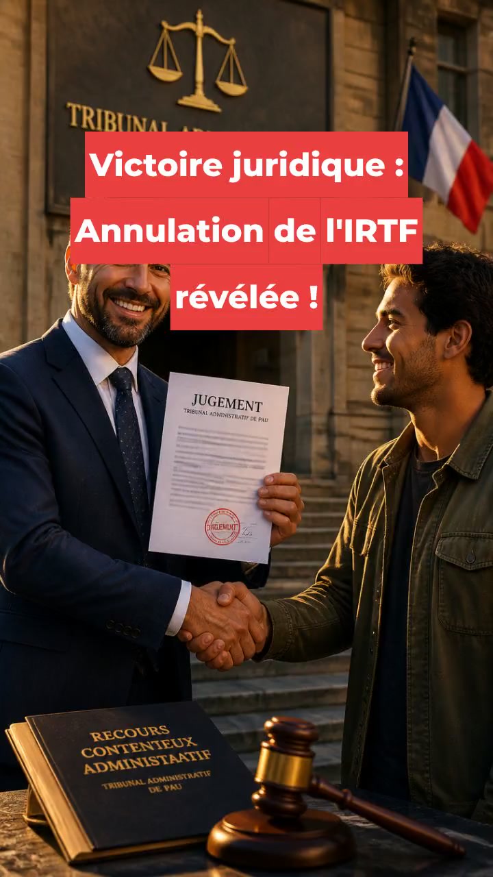 Victoire juridique : Annulation de l'IRTF révélée !