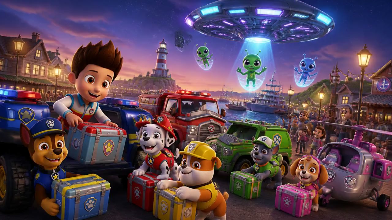 Paw Patrol : Aventure Galactique et Amis Étranges !