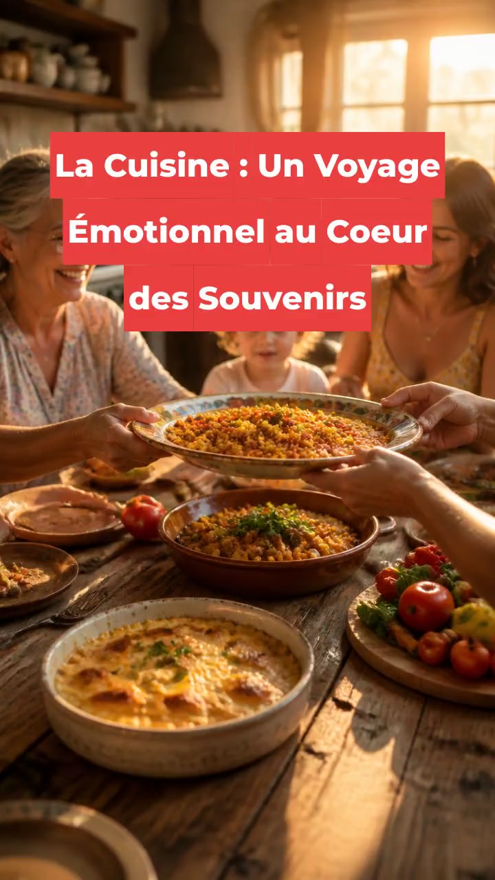 La Cuisine : Un Voyage Émotionnel au Coeur des Souvenirs