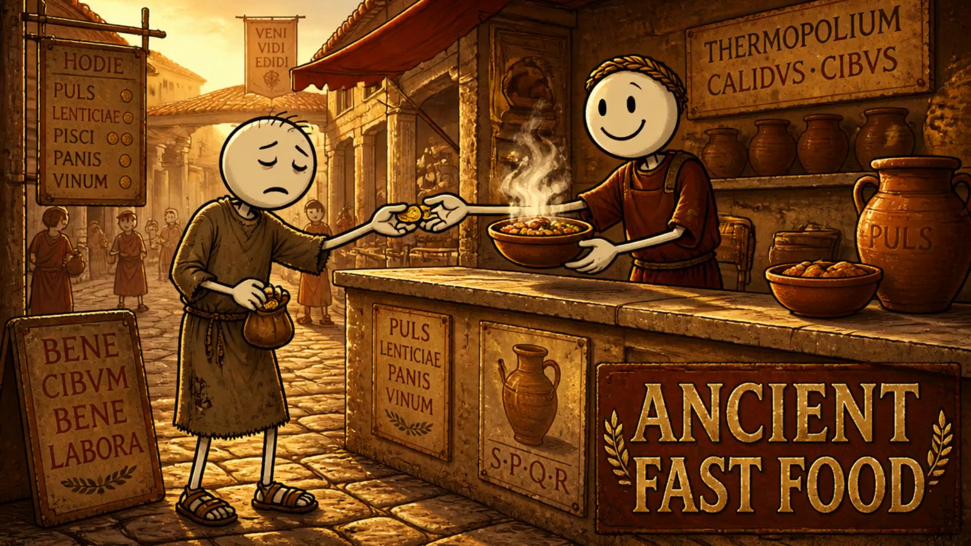 The Ancient Roots of Fast Food!