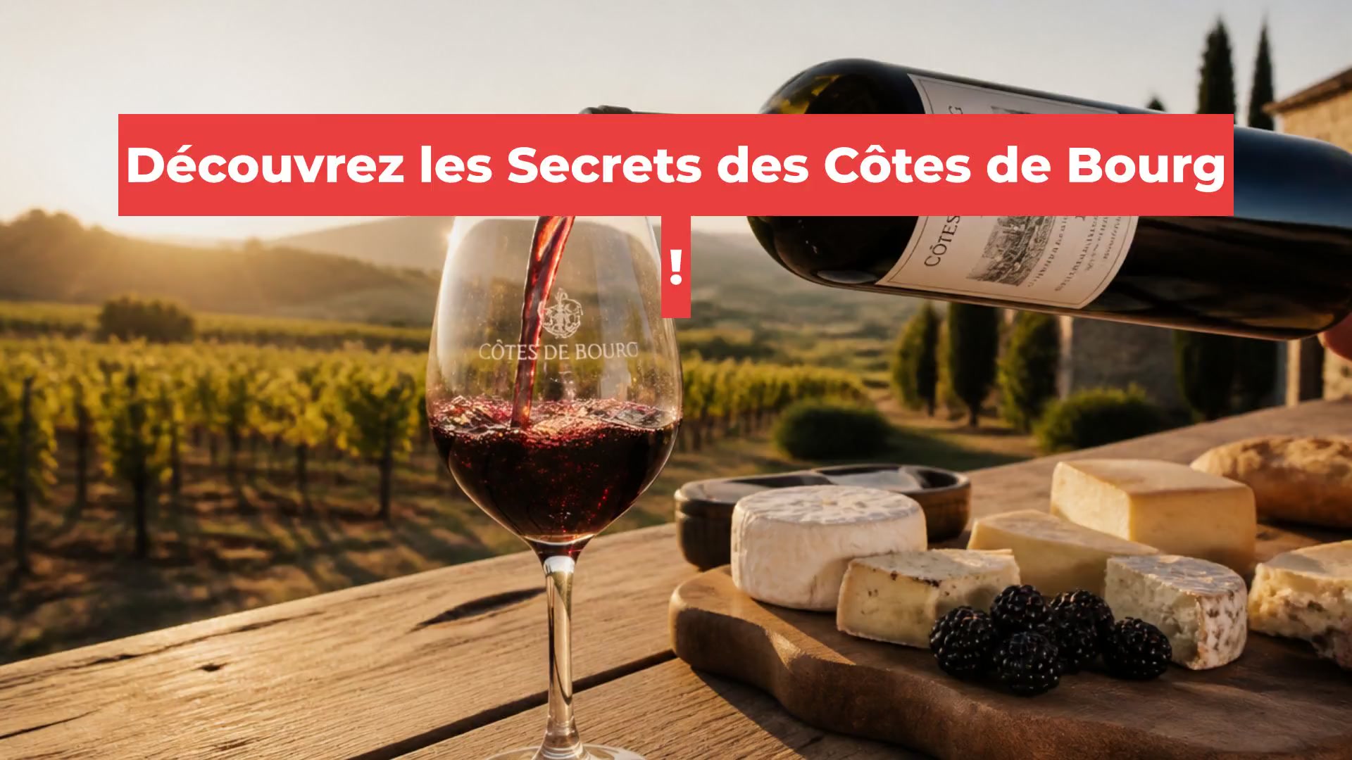 Découvrez les Secrets des Côtes de Bourg !