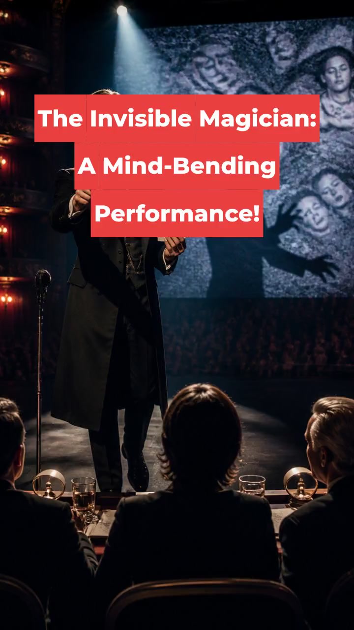 The Invisible Magician: A Mind-Bending Performance!