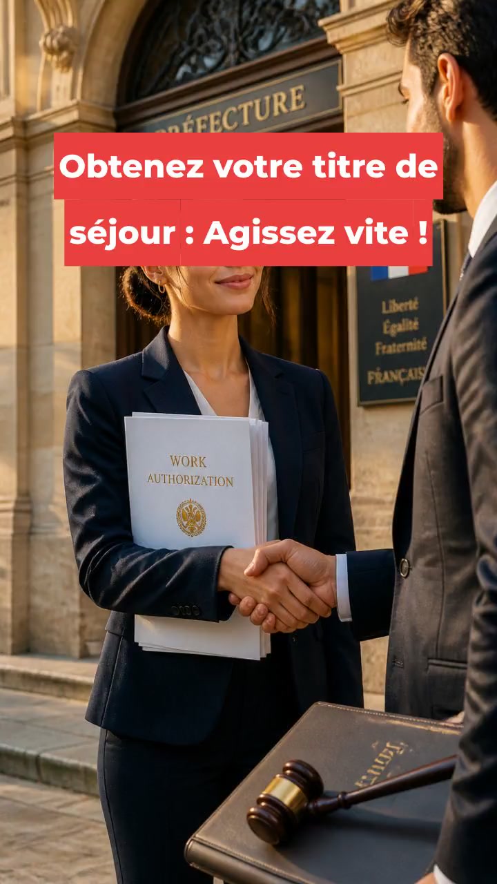 Obtenez votre titre de séjour : Agissez vite !