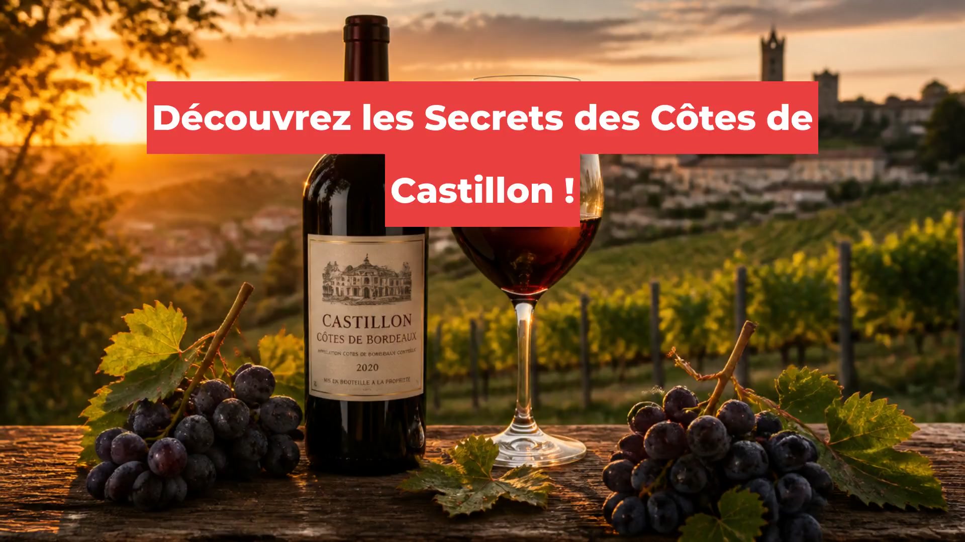 Découvrez les Secrets des Côtes de Castillon !