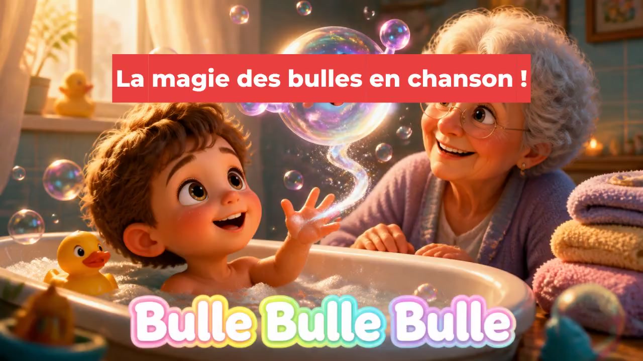 La magie des bulles en chanson !