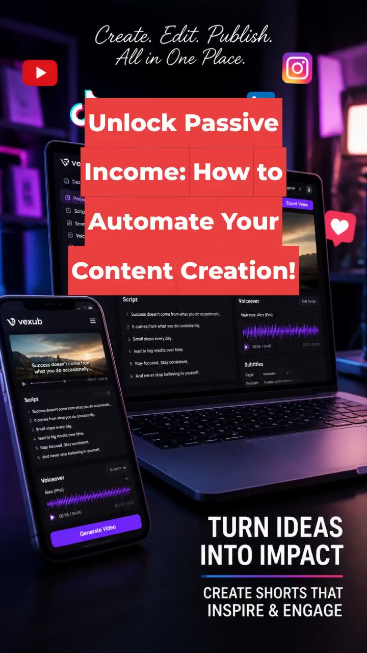Unlock Passive Income: How to Automate Your Content Creation!
