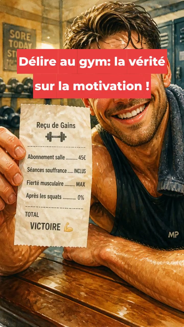 Délire au gym: la vérité sur la motivation !