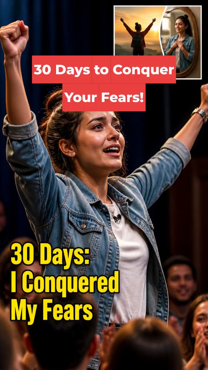 30 Days to Conquer Your Fears!