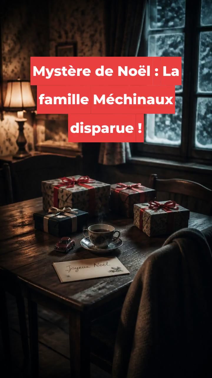 Mystère de Noël : La famille Méchinaux disparue !
