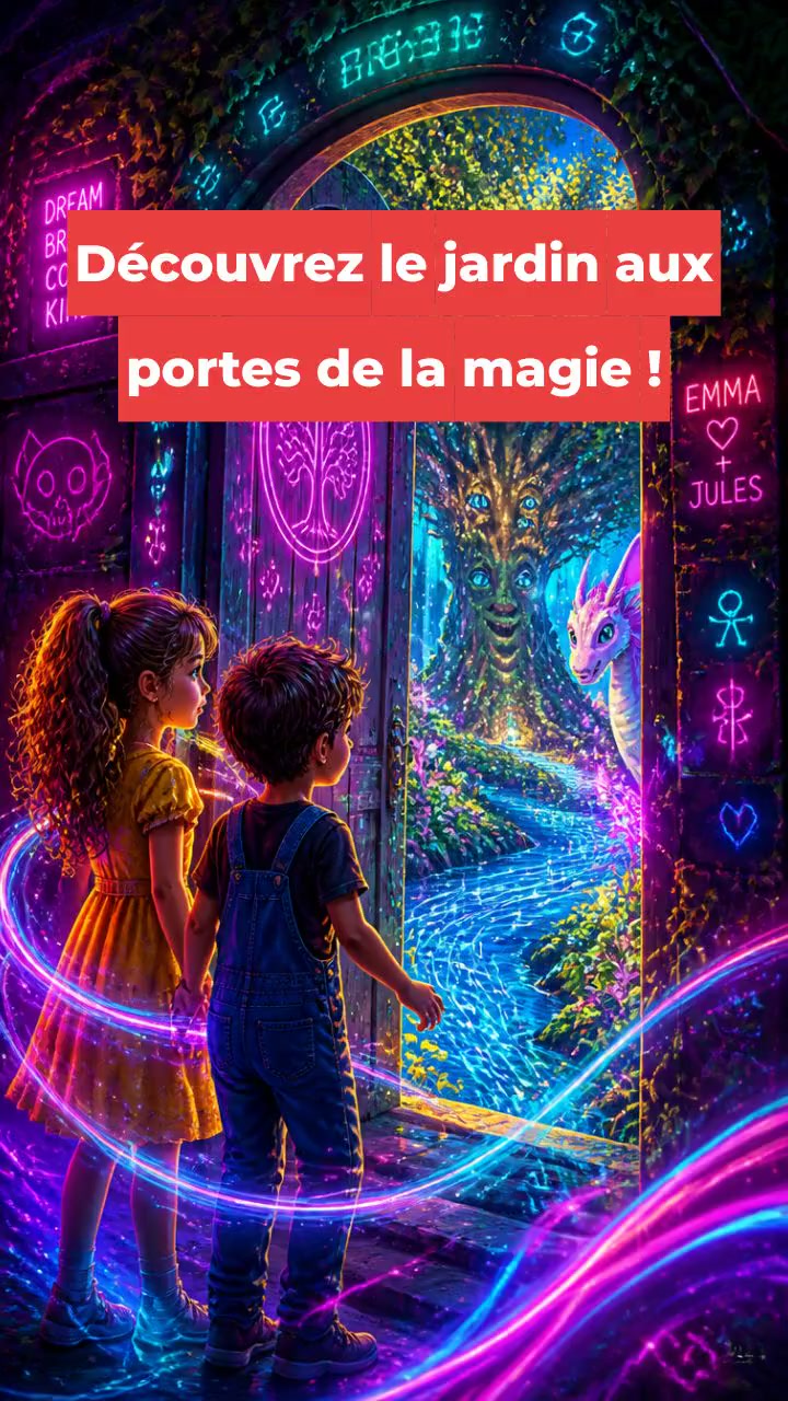 Découvrez le jardin aux portes de la magie !