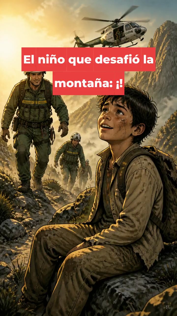 El niño que desafió la montaña: ¡14 días de supervivencia!
