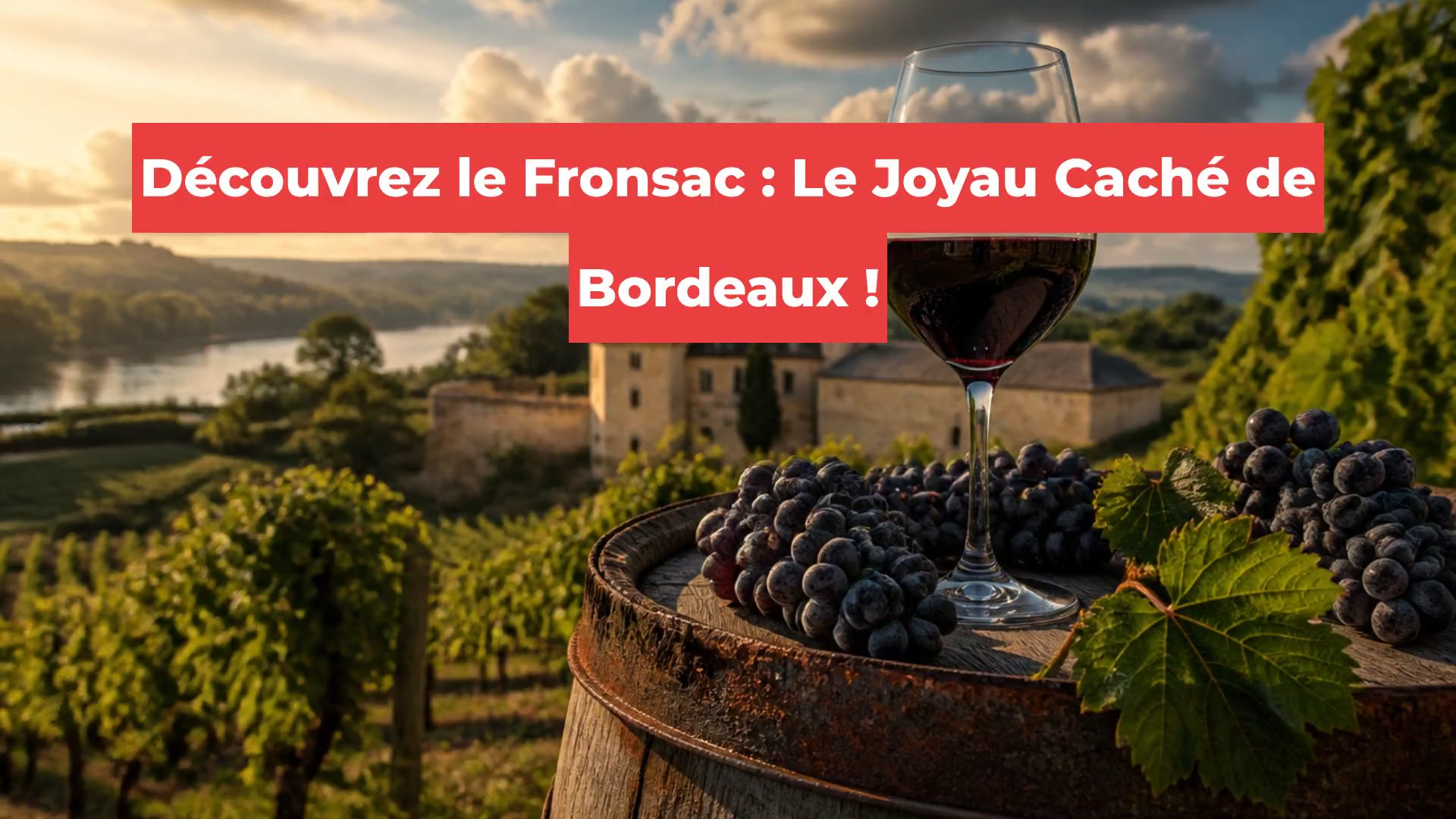 Découvrez le Fronsac : Le Joyau Caché de Bordeaux !
