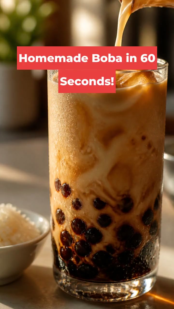 Homemade Boba in 60 Seconds!
