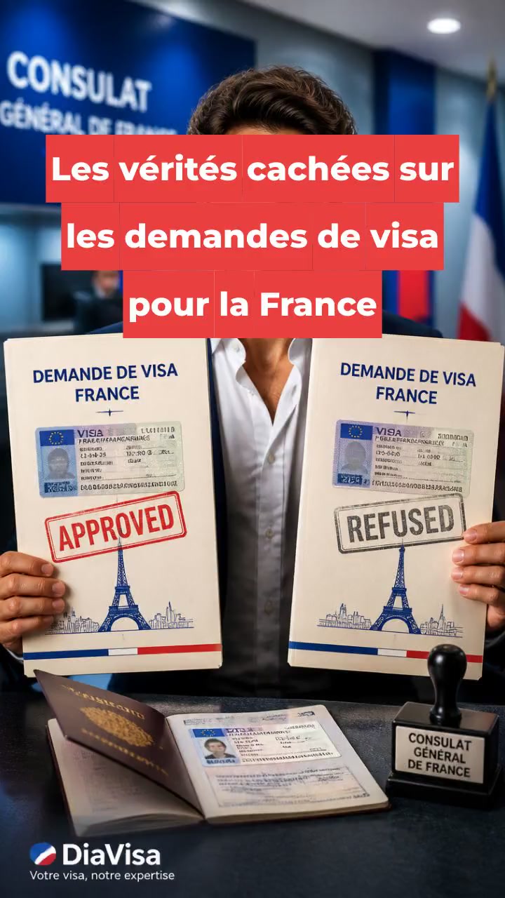Les vérités cachées sur les demandes de visa pour la France