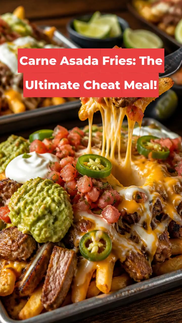 Carne Asada Fries: The Ultimate Cheat Meal!