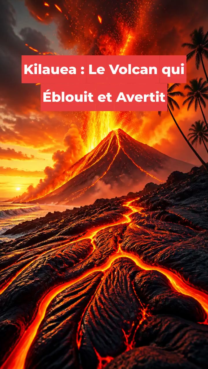 Kilauea : Le Volcan qui Éblouit et Avertit