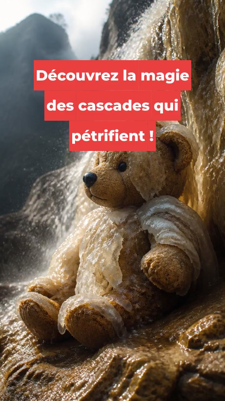 Découvrez la magie des cascades qui pétrifient !