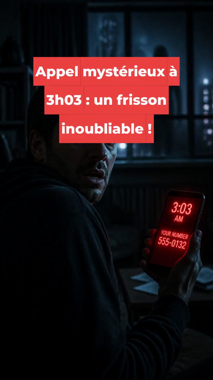 Appel mystérieux à 3h03 : un frisson inoubliable !