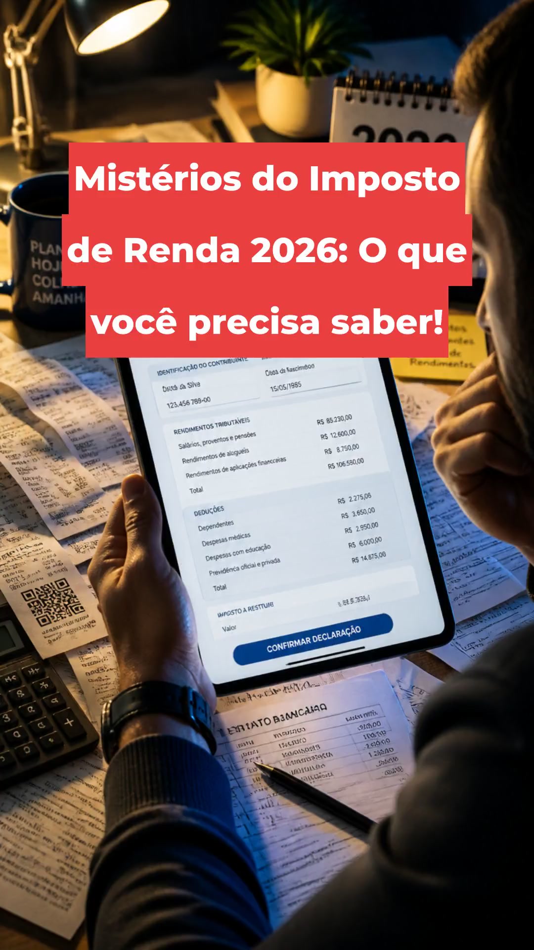 Mistérios do Imposto de Renda 2026: O que você precisa saber!