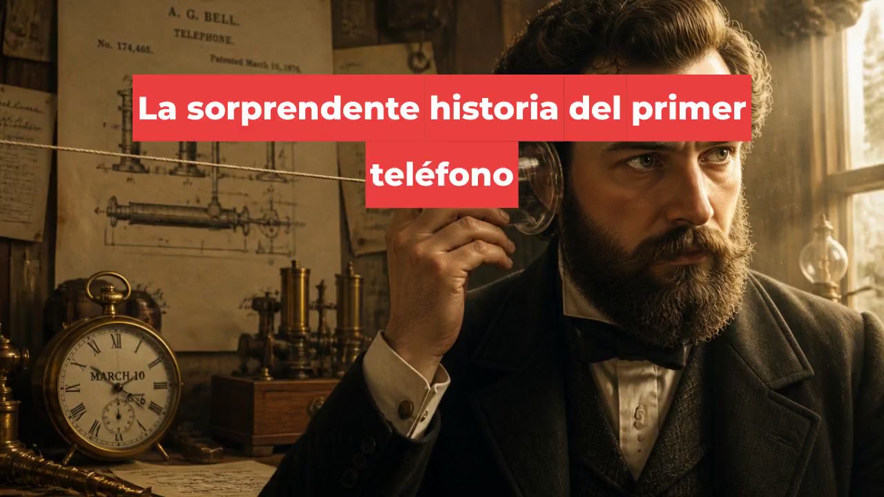 La sorprendente historia del primer teléfono