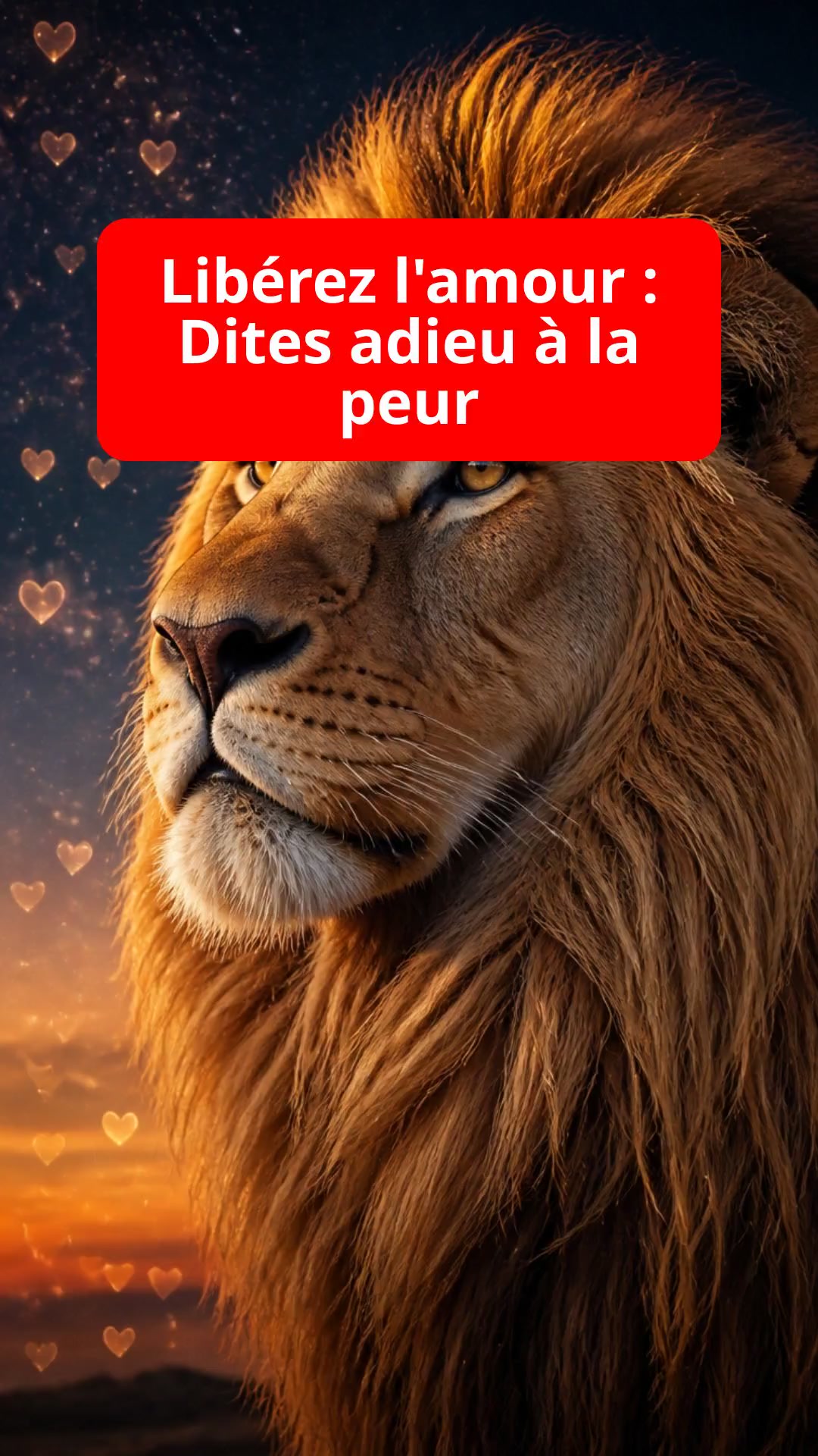 Libérez l'amour : Dites adieu à la peur