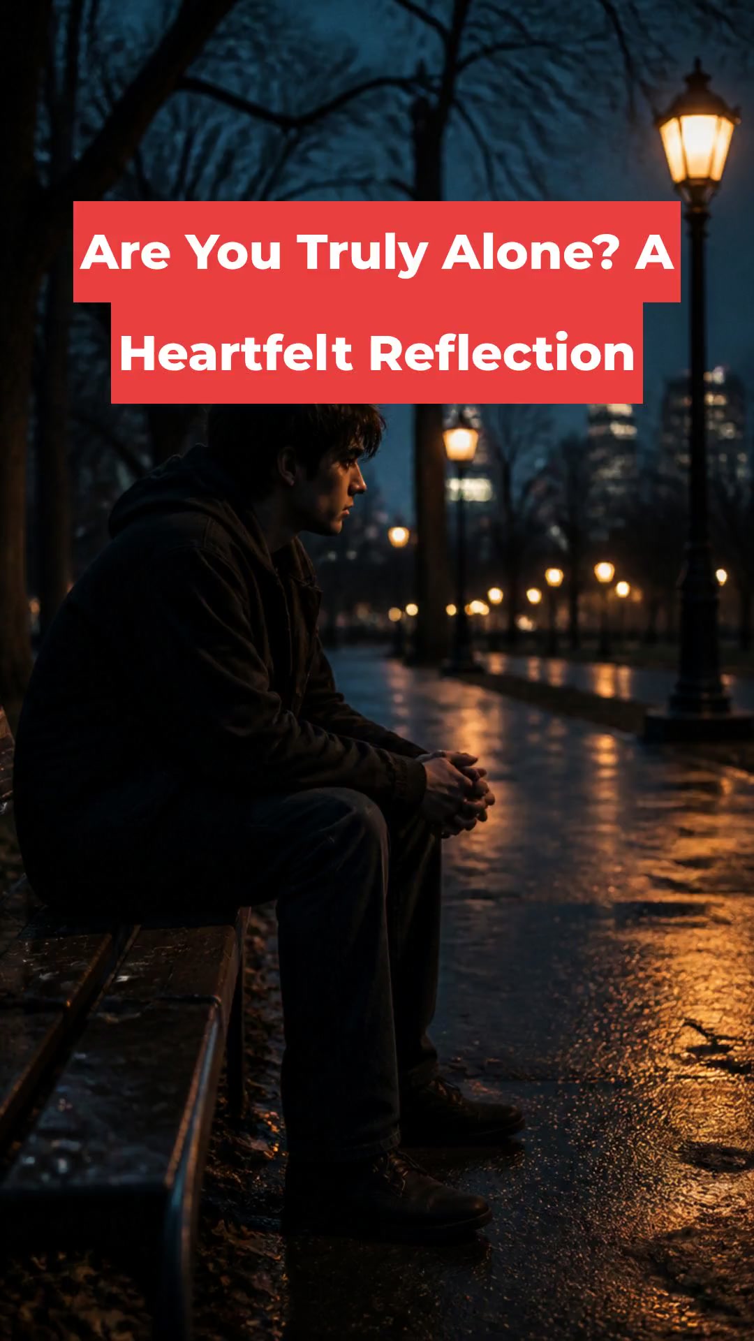 Are You Truly Alone? A Heartfelt Reflection