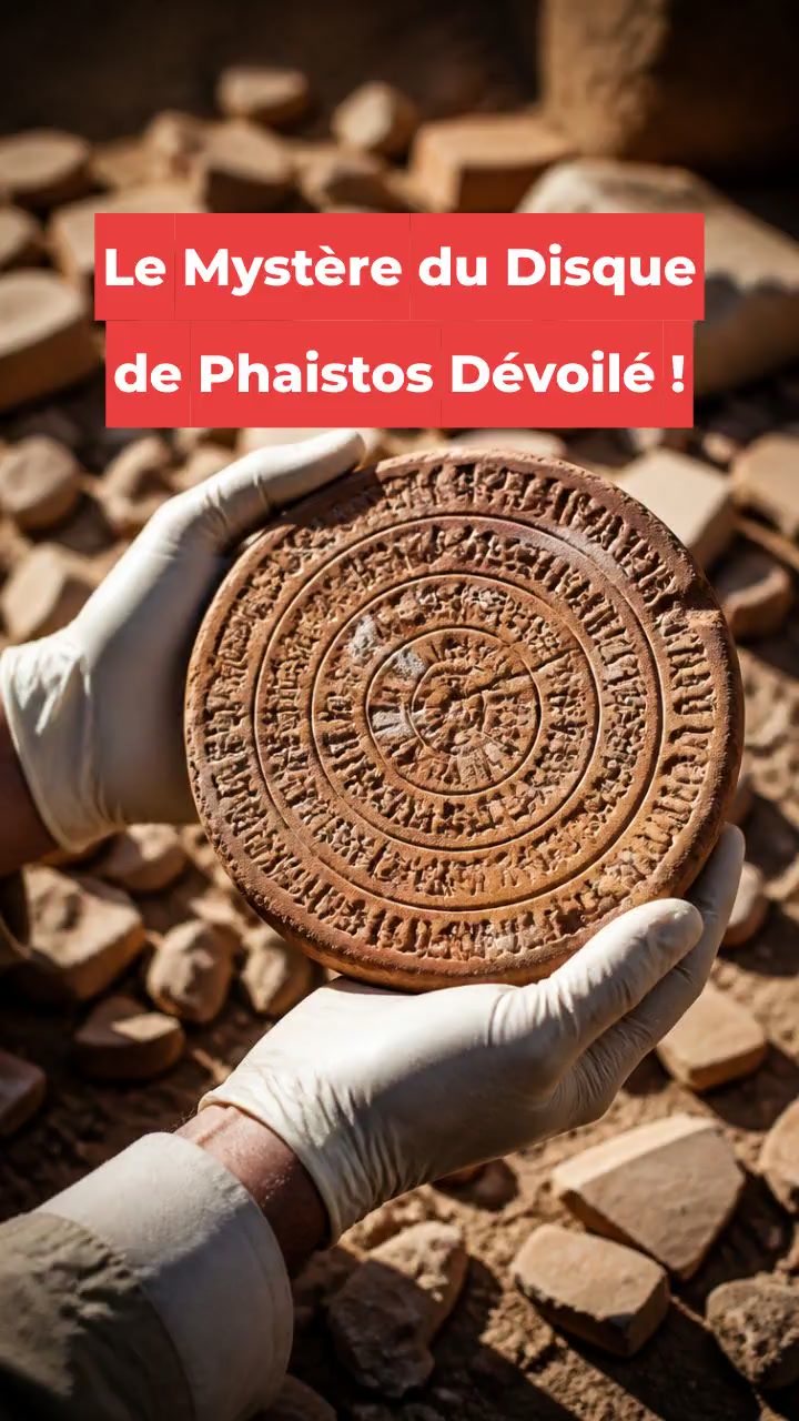 Le Mystère du Disque de Phaistos Dévoilé !