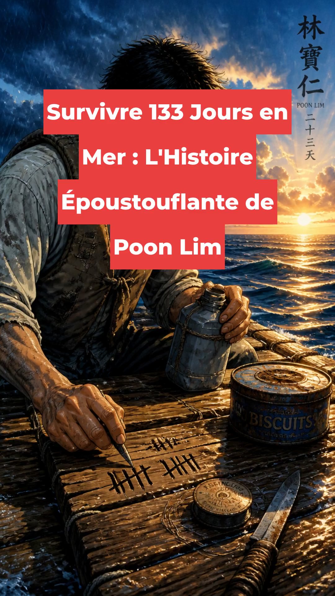 Survivre 133 Jours en Mer : L'Histoire Époustouflante de Poon Lim