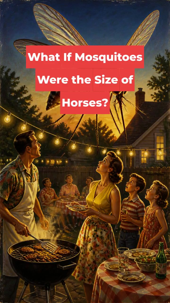 What If Mosquitoes Were the Size of Horses?