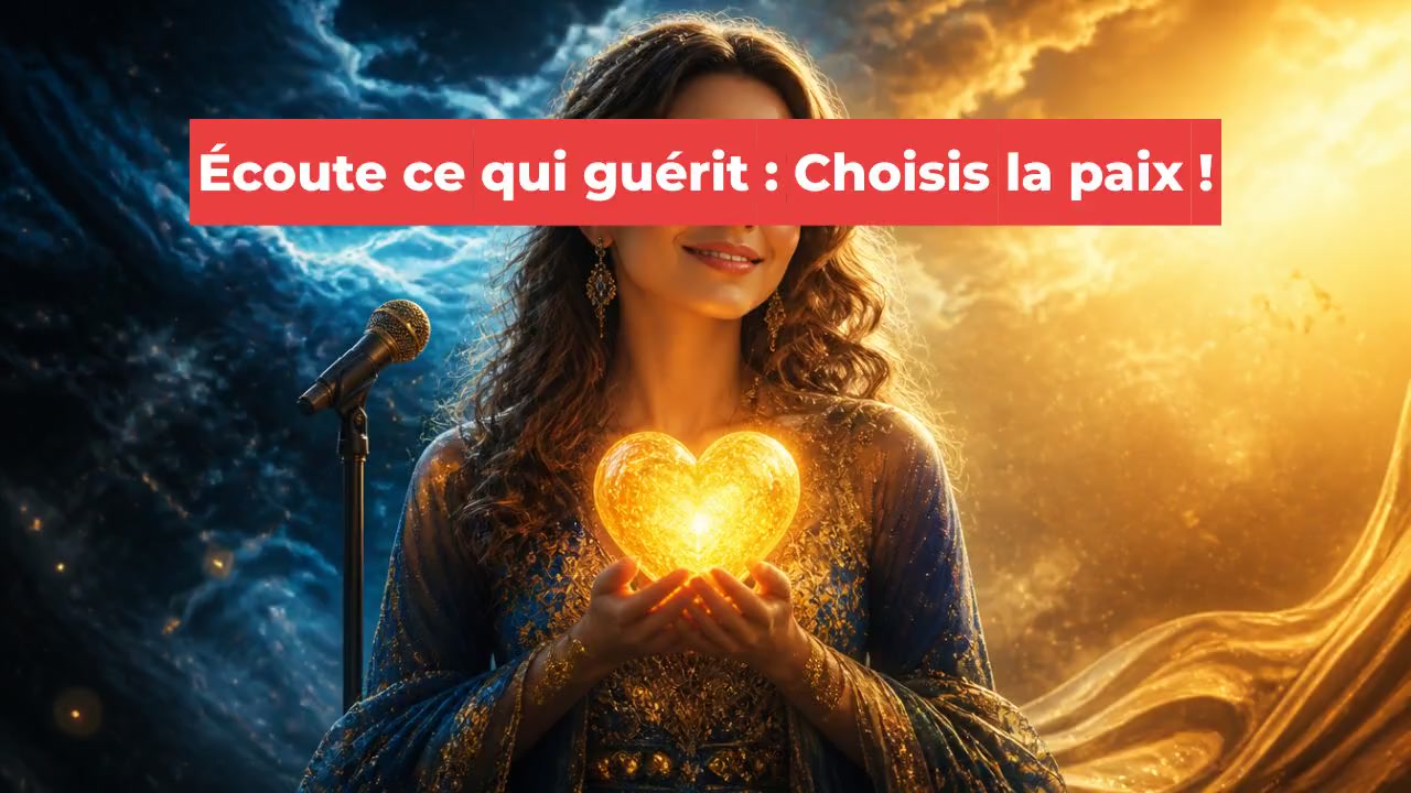 Écoute ce qui guérit : Choisis la paix !