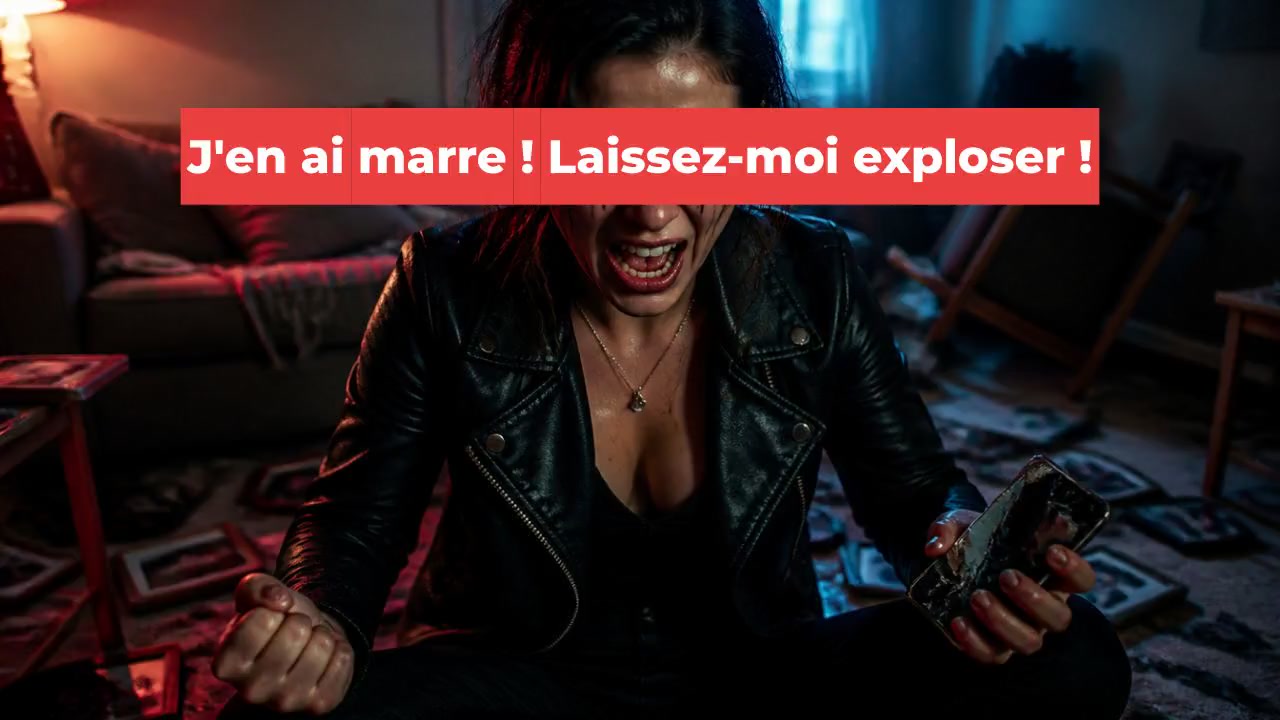 J'en ai marre ! Laissez-moi exploser !