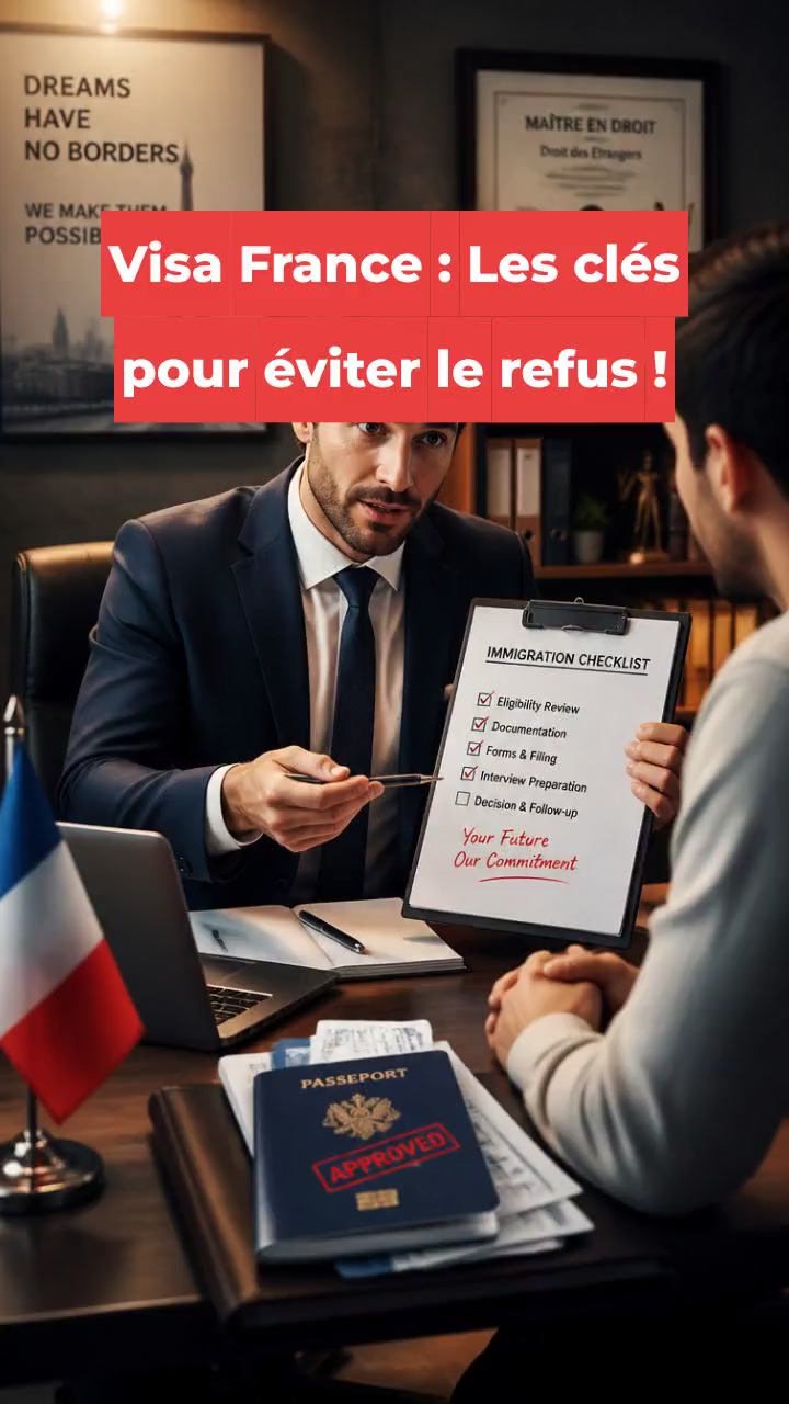 Visa France : Les clés pour éviter le refus !
