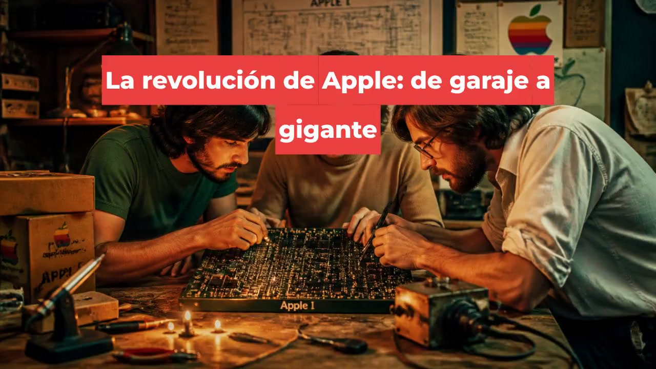 La revolución de Apple: de garaje a gigante