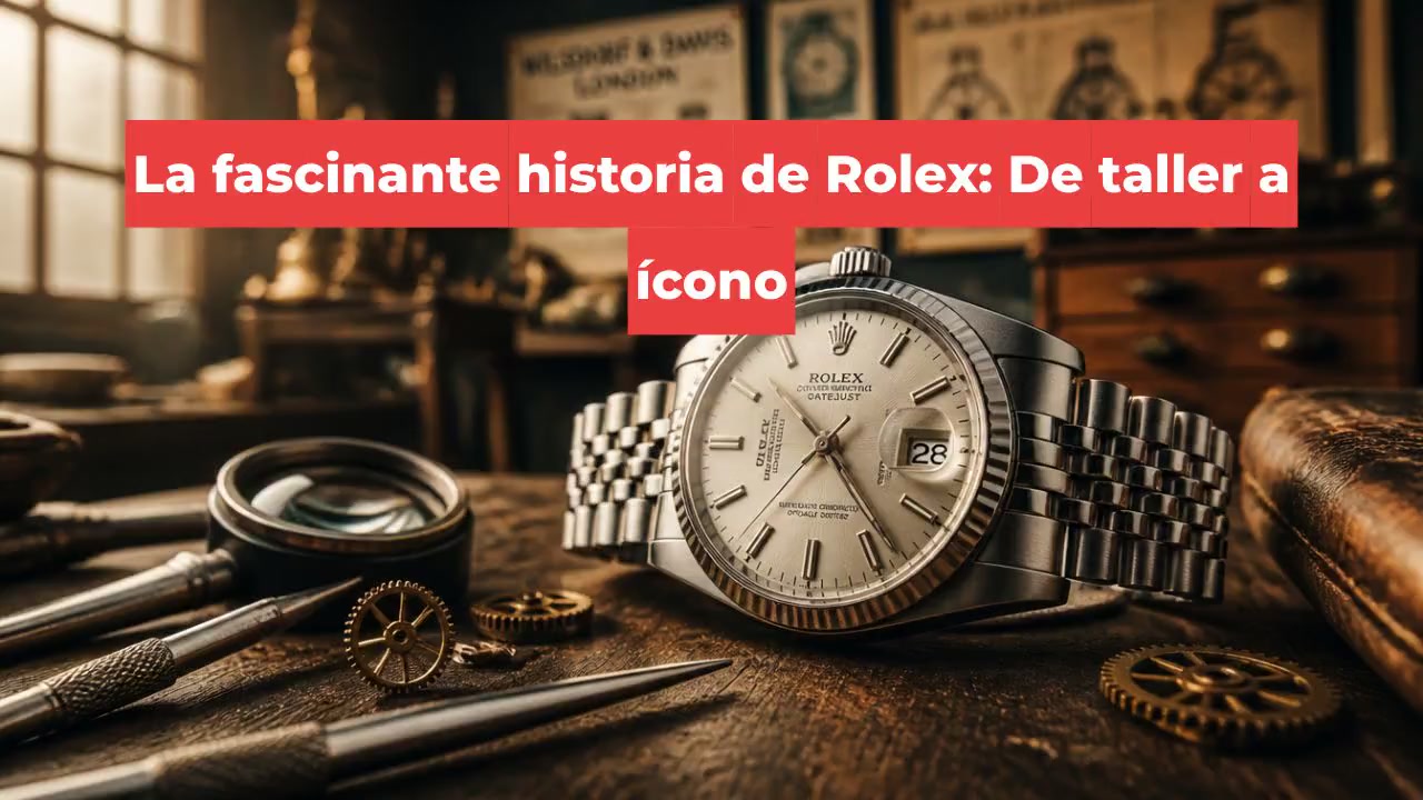 La fascinante historia de Rolex: De taller a ícono